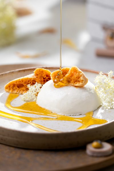 Kremasta panna cotta s medom i honeycomb karamelom Darko kontin web kuharica
