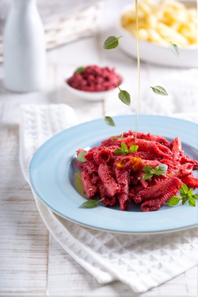 Fuži s pesto umakom od cikle recept