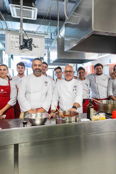 chef Daniele Priori i chef Carlo Finucci održali masterclass u Veleučilištu Aspira
