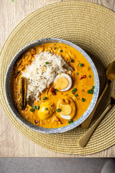 indijski curry od kuhanih jaja