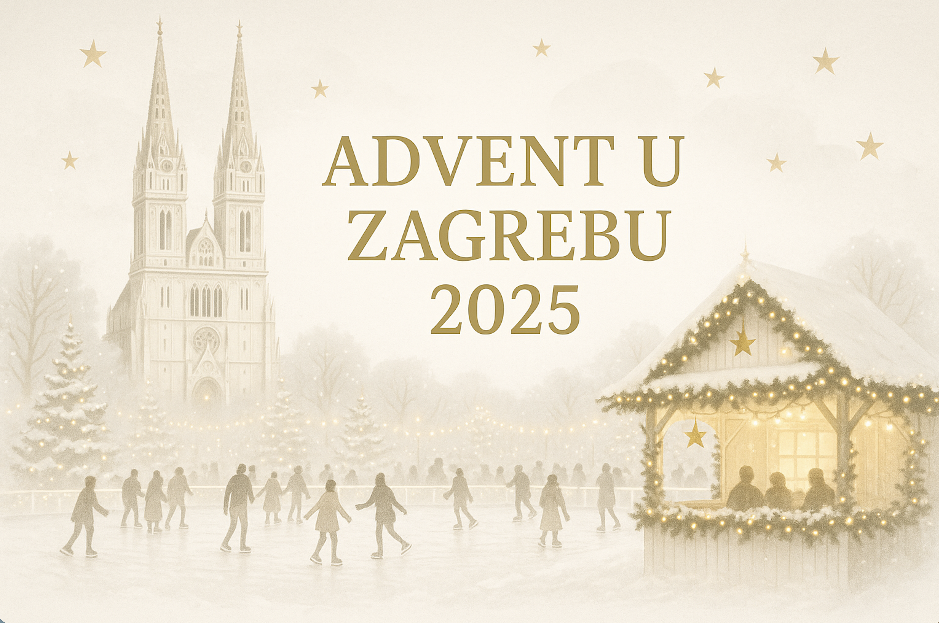 Advent u zagrebu 2025